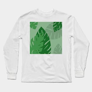 Jungle Leaves Long Sleeve T-Shirt